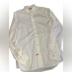 Prada Ivory Dress Shirt for Men